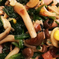 む〜らん♪'s cooksnap of when they made ☆ほうれん草としめじとハムのソテー☆.