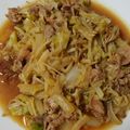 Ｍぱん's cooksnap of when they made もやしでボリュームたっぷり汁だく生姜焼き.