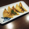 Ｐ子ママ's cooksnap of when they made 油揚げのねぎおかか挟み焼き.