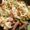 お塩と砂糖's cooksnap of when they made ゴーヤチャンプルをポールウインナーで.