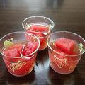 ちゅんまき☆'s cooksnap of when they made 爽やか♡スイカのごろごろゼリー♪.