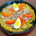 まっきー0330's cooksnap of when they made ランチにパエリア☆ニトスキで簡単一人分！.