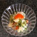 栗丸うさぎ's cooksnap of when they made 浅漬け風　キャベツのあっさりキムチ漬け.
