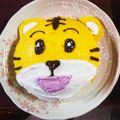 まりゆ☆'s cooksnap of when they made ☆しまじろうケーキ☆.