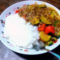 ユリ❁'s cooksnap of when they made ひき肉で簡単♡夏野菜たっぷりカレー.
