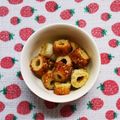 ゆきらっくま's cooksnap of when they made ちくわの甘辛！レンチンであっという間♪.