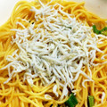 poccoko's cooksnap of when they made 簡単★しらす.おくら.しその和風パスタ.