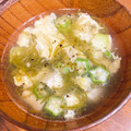 BOWBOW♪'s cooksnap of when they made 簡単ふわとろ♡オクラとめかぶの和風スープ.
