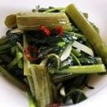 おこぴ's cooksnap of when they made 空芯菜のにんにく炒め.