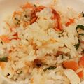 ribeka's cooksnap of when they made 干物の混ぜ寿司.