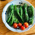 ボブナナ's cooksnap of when they made ピーマンの素揚げ(薄塩味)揚物のついでに.