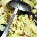 クックBKYN9D☆'s cooksnap of when they made 油いらず！キャベツのベーコン卵炒め.