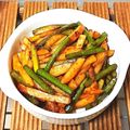 Chiccoちこ's cooksnap of when they made じゃが芋とにんにくの芽のピリ辛味噌炒め.