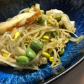 にゃん♪にゃん♪'s cooksnap of when they made 簡単副菜♪豆もやし・さつま揚げ炒め.