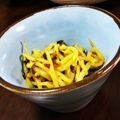 sunujiro's cooksnap of when they made もやしのカレーお浸し♪.