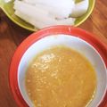 金魚のひらり's cooksnap of when they made 温野菜に。バーニャカウダ風味噌ディップ.