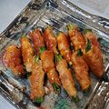 ぱにぱる's cooksnap of when they made 青ねぎの肉巻き＊ピリ辛コチュジャン味.