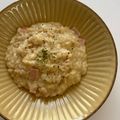 alisa20's cooksnap of when they made 残りご飯と牛乳で♪濃厚チーズリゾット♡.