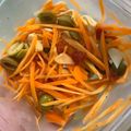 やんしゅ's cooksnap of when they made 人参　さきいか　酢（レモン）あえ.