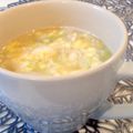 tikariri's cooksnap of when they made キャベツと卵の中華スープ☆.