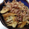 ＊chi〜ko＊'s cooksnap of when they made 簡単☆お弁当にも・しめじと竹輪の梅煮。.