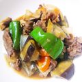 のり子のおかず♪'s cooksnap of when they made なすと牛肉♪焼肉のたれで中華炒め☆.