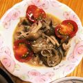 ゆーなれ's cooksnap of when they made ナスときのこと色々野菜のマリネ.