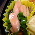 nany44's cooksnap of when they made 魚肉ソーセージとピーマンの中華和え.
