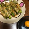 クックQDQWV7☆'s cooksnap of when they made アスパラつくね.