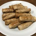 ままばなな1020's cooksnap of when they made クルクル厚揚げ.