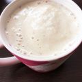 rukafleur's cooksnap of when they made 美肌★ダイエット★桃のスムージー.