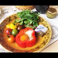 ハント☆'s cooksnap of when they made ☆パプリカの器で目玉焼き☆.