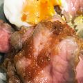 ぱちぱちの日's cooksnap of when they made 炊飯器で作る★牛もも肉のローストビーフ.