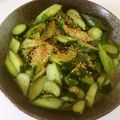 T0moco's cooksnap of when they made きゅうりと土生姜のキンピラ.