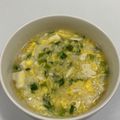 だももえ's cooksnap of when they made ダイエットにも♪　簡単*卵と豆腐のクッパ.