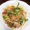 amjkao's cooksnap of when they made もやしと豚肉のカレー炒め♪.