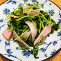ごきげんYOYO♪'s cooksnap of when they made 簡単豆苗とハムのおひたし.