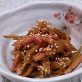 クック6DDPP8☆'s cooksnap of when they made ごぼうとベーコンのきんぴら.