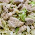 すいまちゃん's cooksnap of when they made 安い！簡単！鶏むね肉とキャベツのねぎ塩☆.