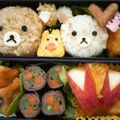 ひとみっきー's cooksnap of when they made リラックマのキャラ弁★.