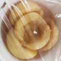 953314's cooksnap of when they made シンプル！桃のコンポート♡.