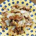 popee8's cooksnap of when they made うなぎのたれで、豚肉とたまねぎの炒め物　.