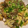 coco1105's cooksnap of when they made キンピラの卵炒め.