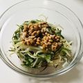 azbjbn's cooksnap of when they made もやしの大葉納豆和え　どすぇ.