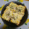 うに子's cooksnap of when they made ★ピザ風？！カリッ♪トロ〜ンな厚揚げ焼★.