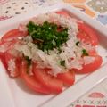 rie-tin's cooksnap of when they made ♪簡単♪　トマトプレート　サラダ.