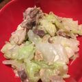 クック6MZD3C☆'s cooksnap of when they made サバ缶とキャベツのサラダ.