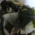 ma___111's cooksnap of when they made わかめと玉ねぎと桜えびのサラダ☆.