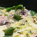 まーこパパ's cooksnap of when they made 鯖缶とキャベツのごまみそ炒め.