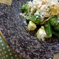 みかぱちこ's cooksnap of when they made クリームチーズとオクラのぽん酢がけ☆.